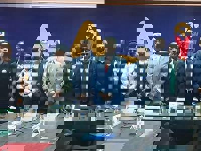 جانب من الاجتماع الفني لمباراة مصر والمغرب